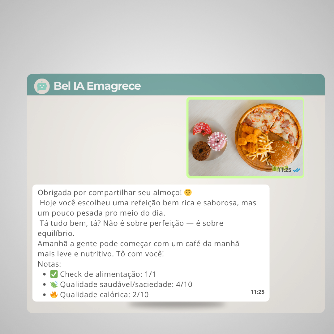 Ejemplo de interacción con Clara IA Reducir Peso en WhatsApp